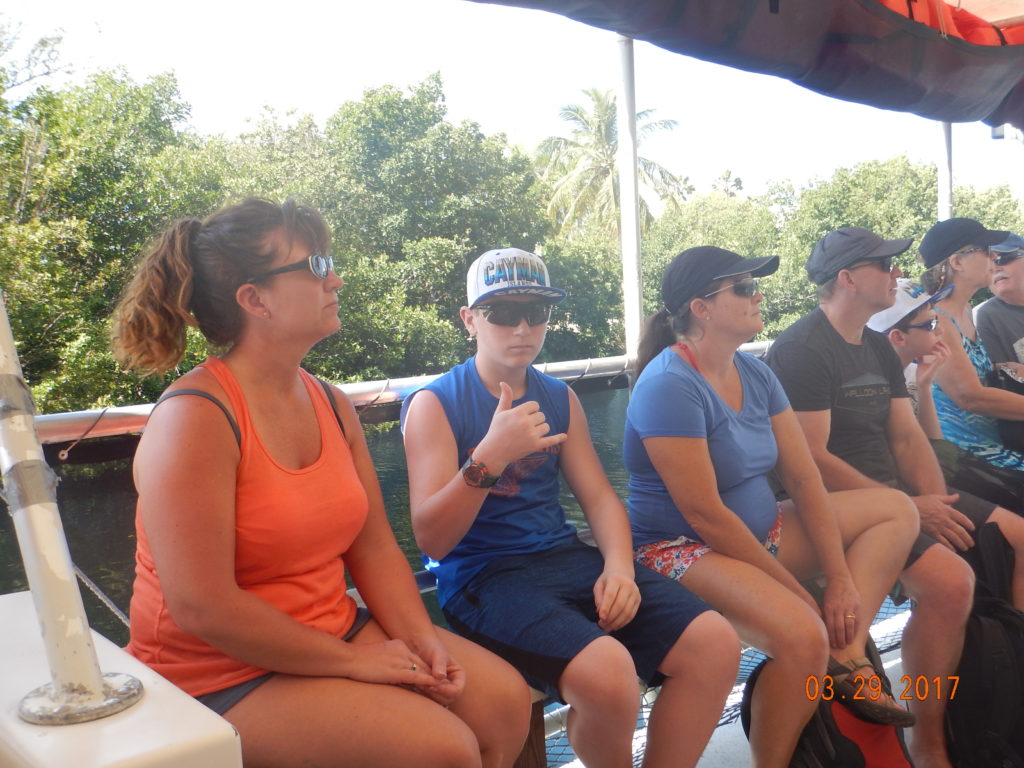 Grand Cayman boat ride
