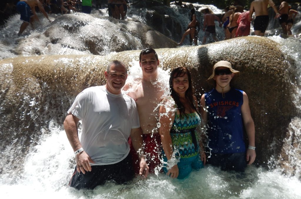 DUNN'S RIVER FALLS ~OCHOS RIOS JAMAICA 2017