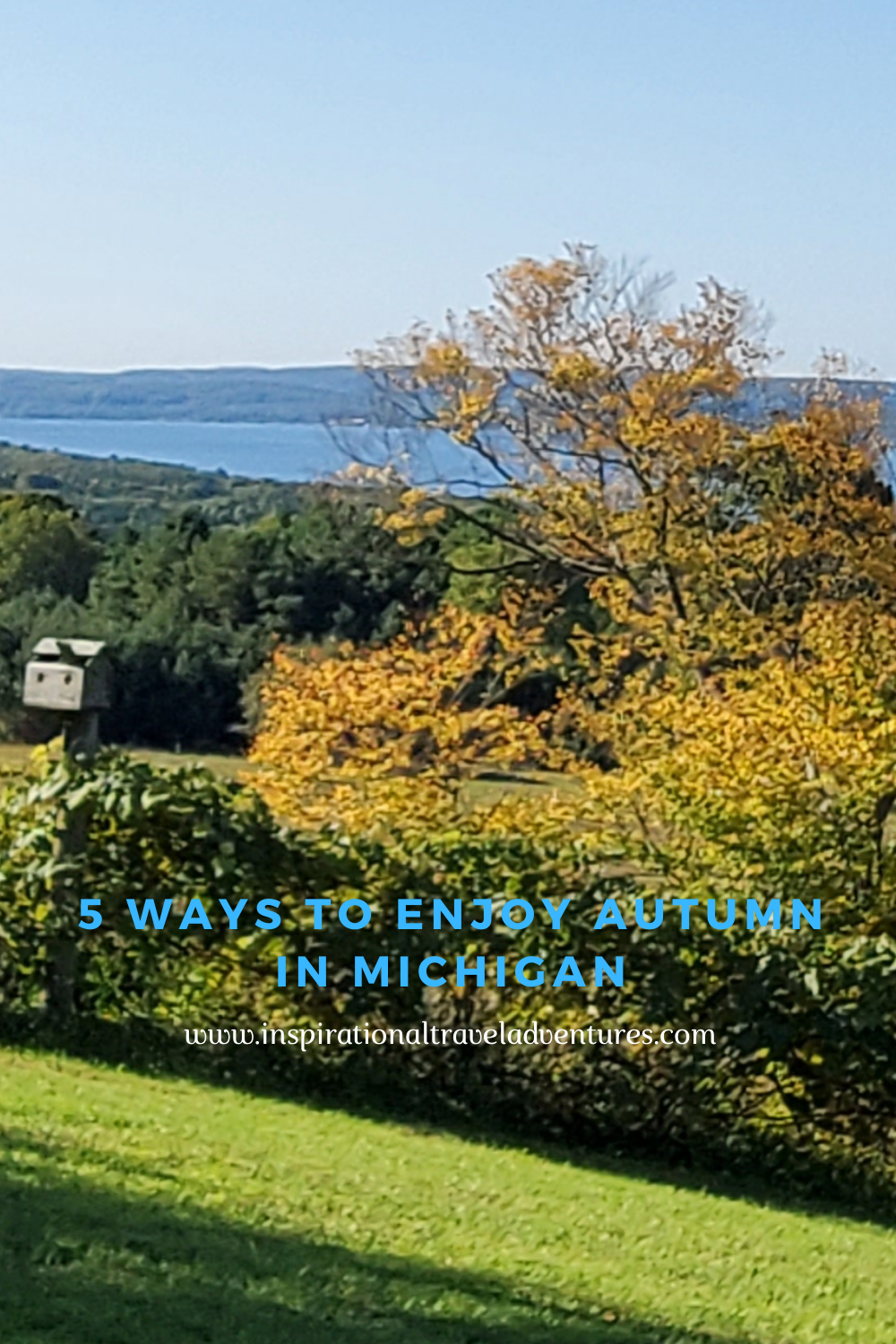 5 ways to enjoy atumn in michigan lake scene