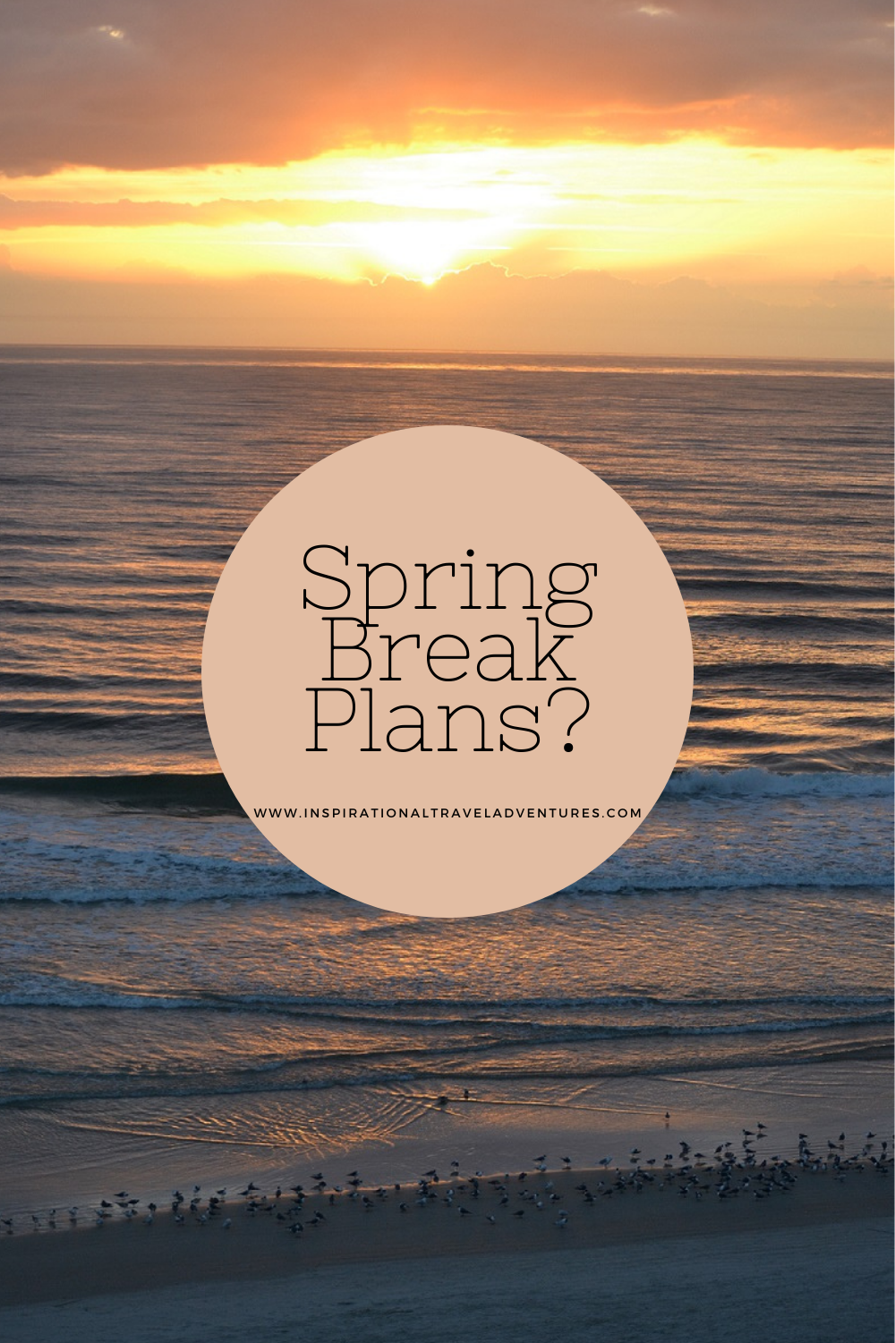 spring break plans?