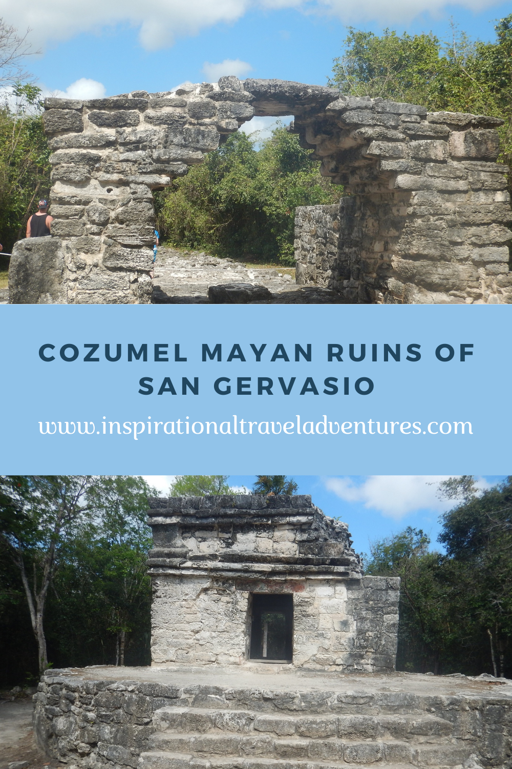 COZUMEL MAYAN RUINS OF SAN GERVASIO