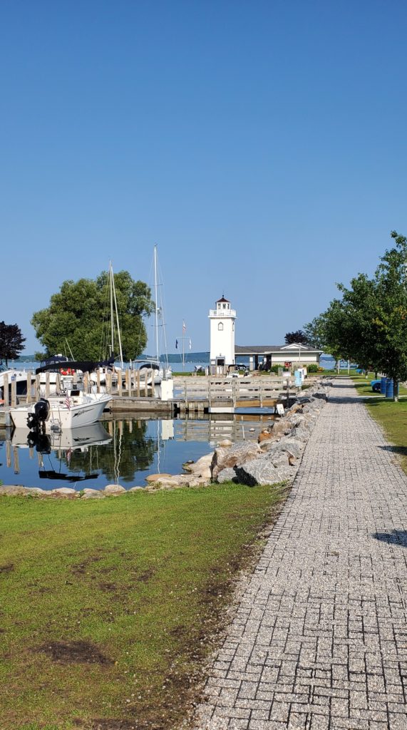 MICHIGAN LIGHTHOUSE SERIES -BOYNE CITY'S LIGHTHOUSE