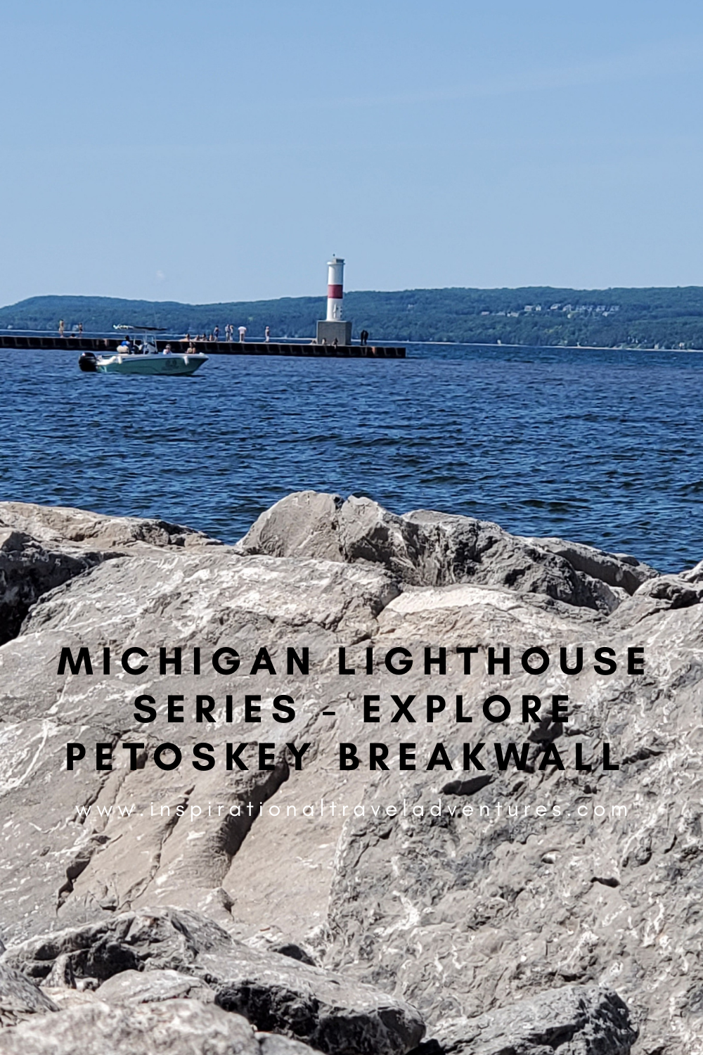 MICHIGAN LIGHTHOUSE SERIES - EXPLORE PETOSKEY BREAKWALL