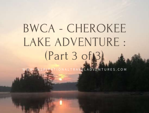 BWCA CHEROKEE LAKE ADVENTURE