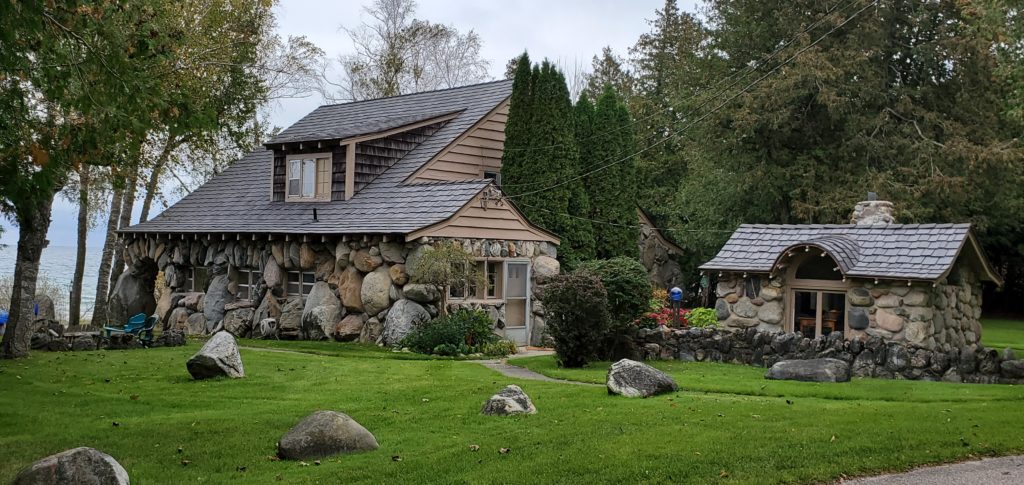 EXPLORE EARL YOUNG'S MUSHROOM HOUSES IN CHARLEVOIX, MICHIGAN