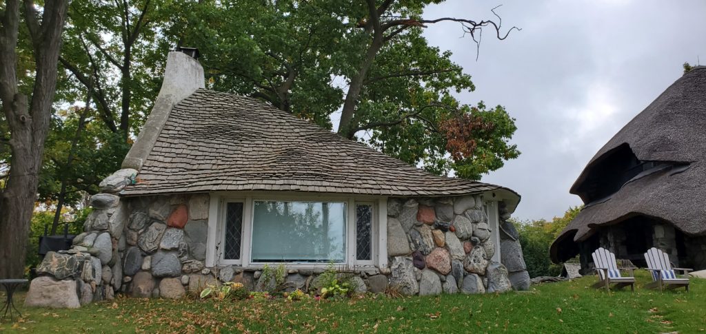 EXPLORE EARL YOUNG'S MUSHROOM HOUSES IN CHARLEVOIX, MICHIGAN
