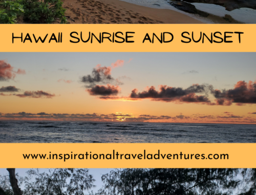 hawaii kauai sunrise and sunset