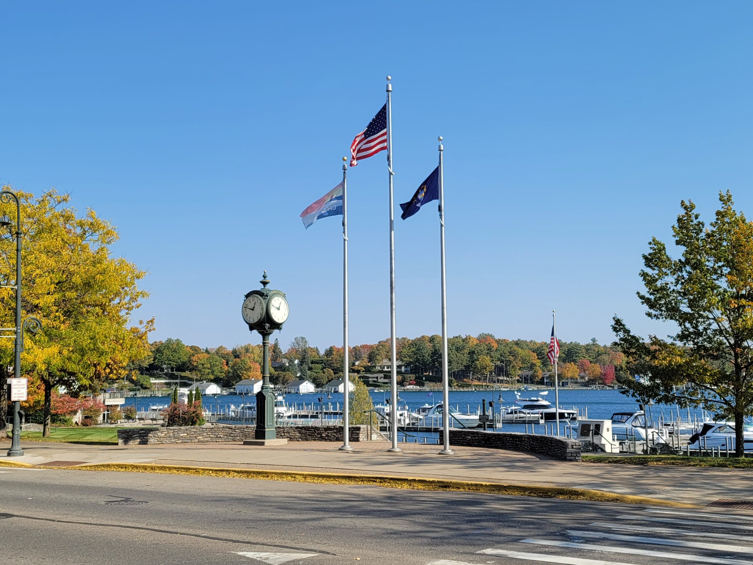 Downtown Charlevoix Michigan