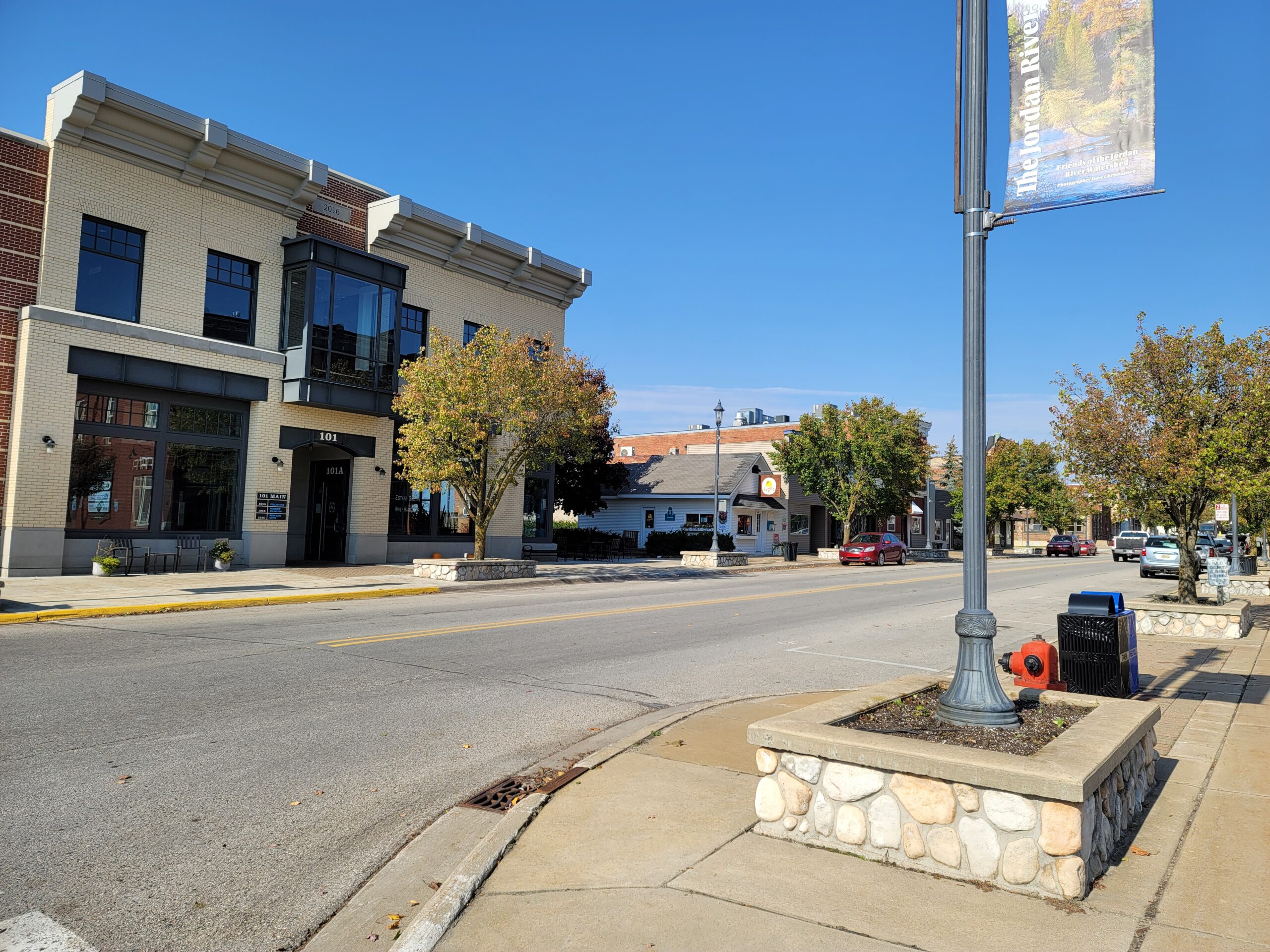 East Jordan Michigan street scene