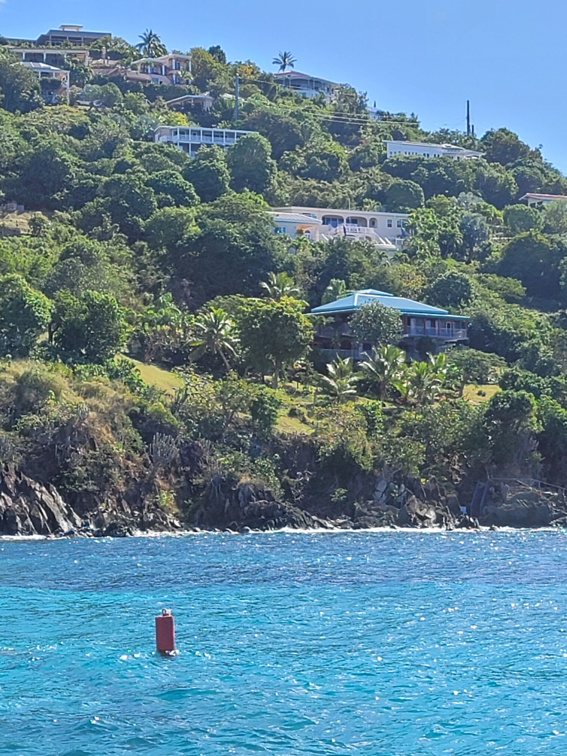 Saint John USVI Ferry view