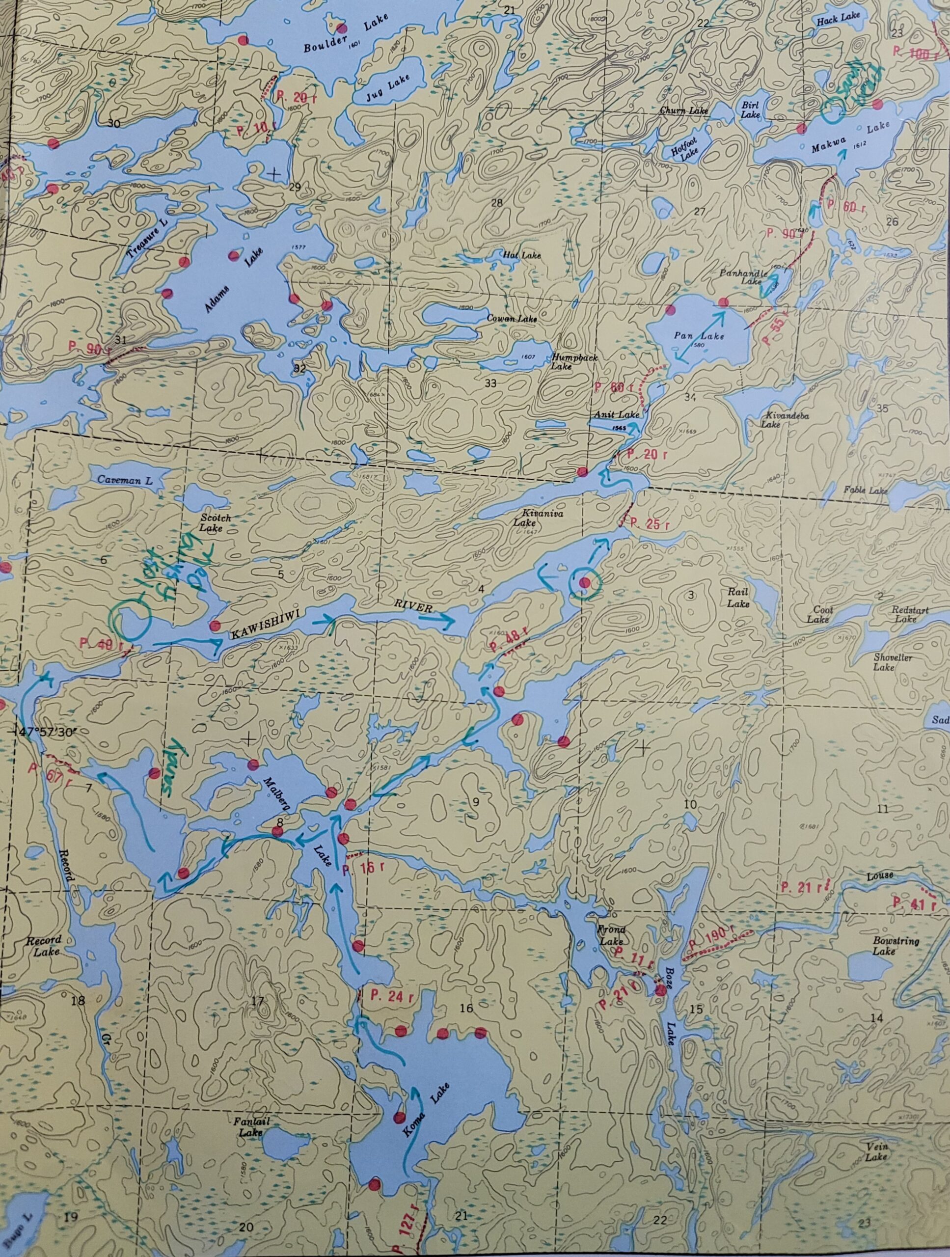 BWCA MAP