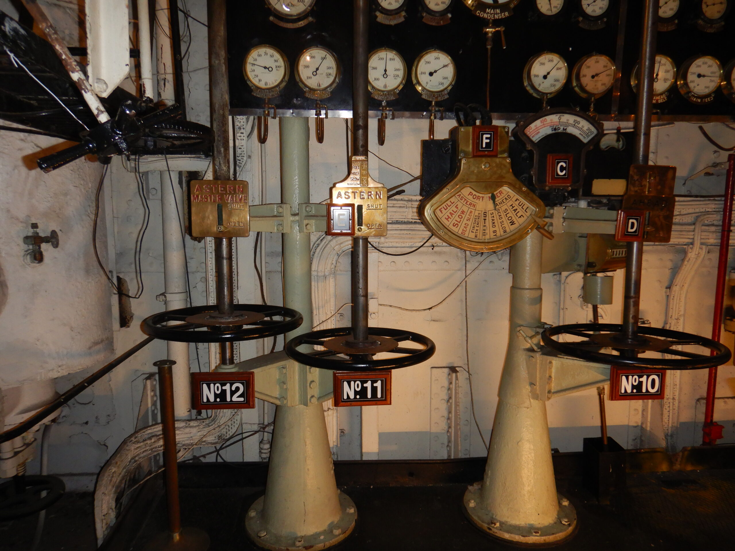 Queen Mary Engine room