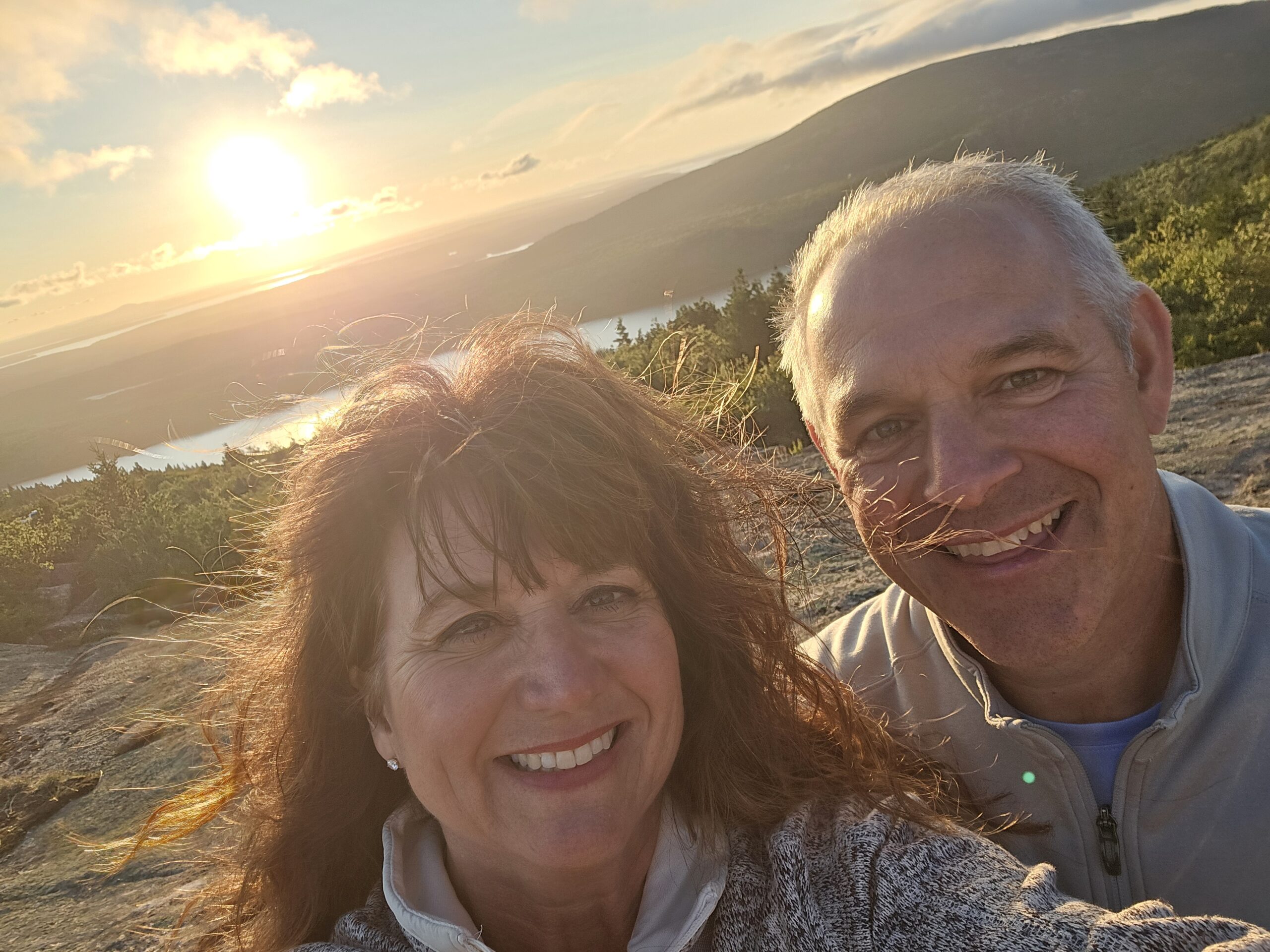 Acadia National Park & Cadillac Mountain Sunset Bar Harbor Maine