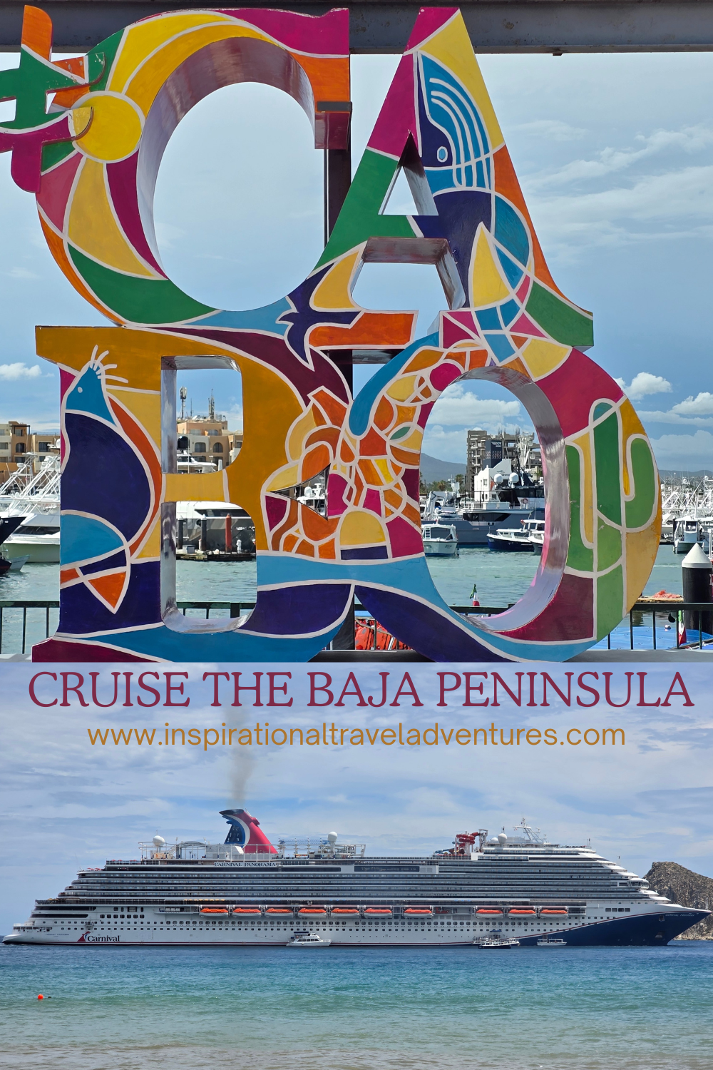 Cruise the Baja Peninsula Carnival Panorama